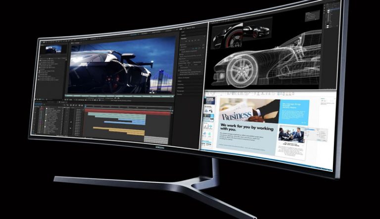 Samsung Launches Super Ultra Wide 49 Inch Qled Gaming Monitor